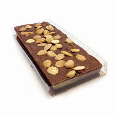 Turrón Chocolate con Almendras